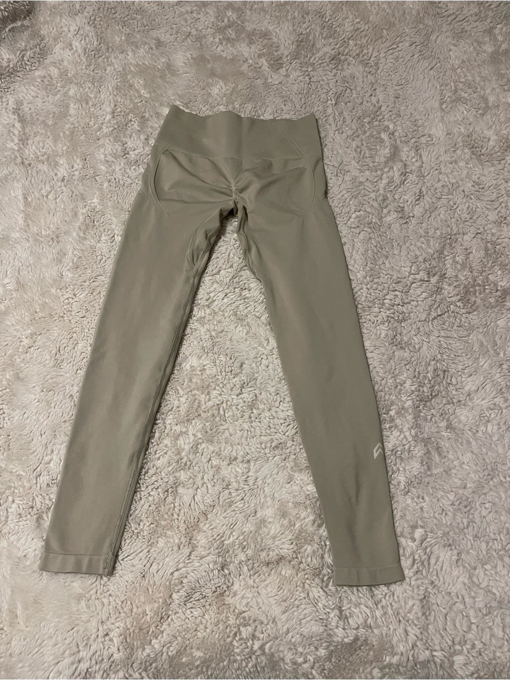 Oner Active Effortless Seamless Leggings Womens Size S Warm Sand Regular Length
